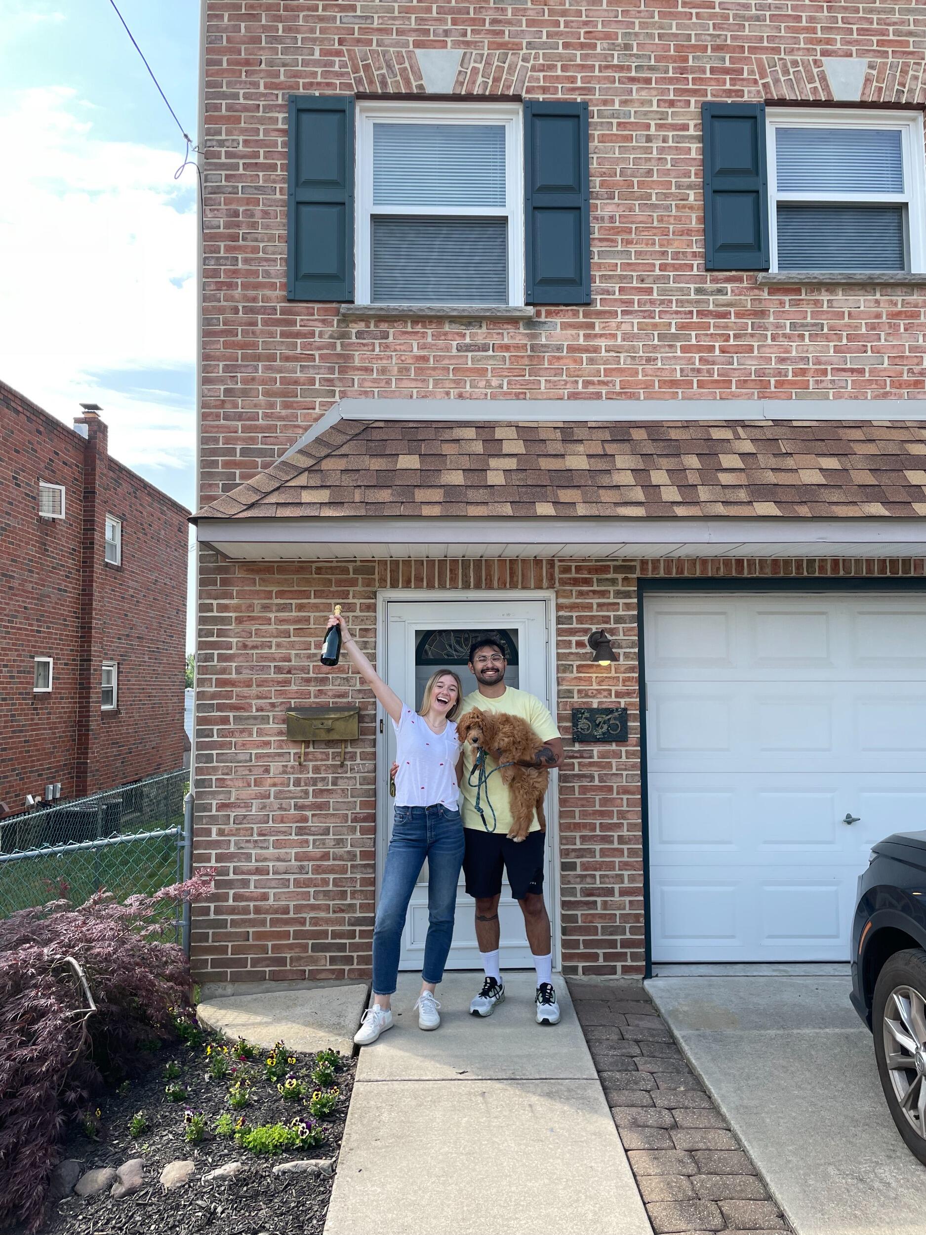We buy our first house