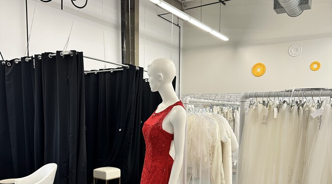 red dresses formal A Line V Neck Beaded Red Lace Long Prom Dresses, Layered Red Lace Form   jbydress