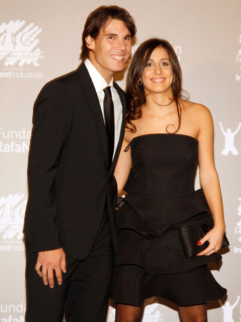 Rafael Nadal and María Francisca Perelló