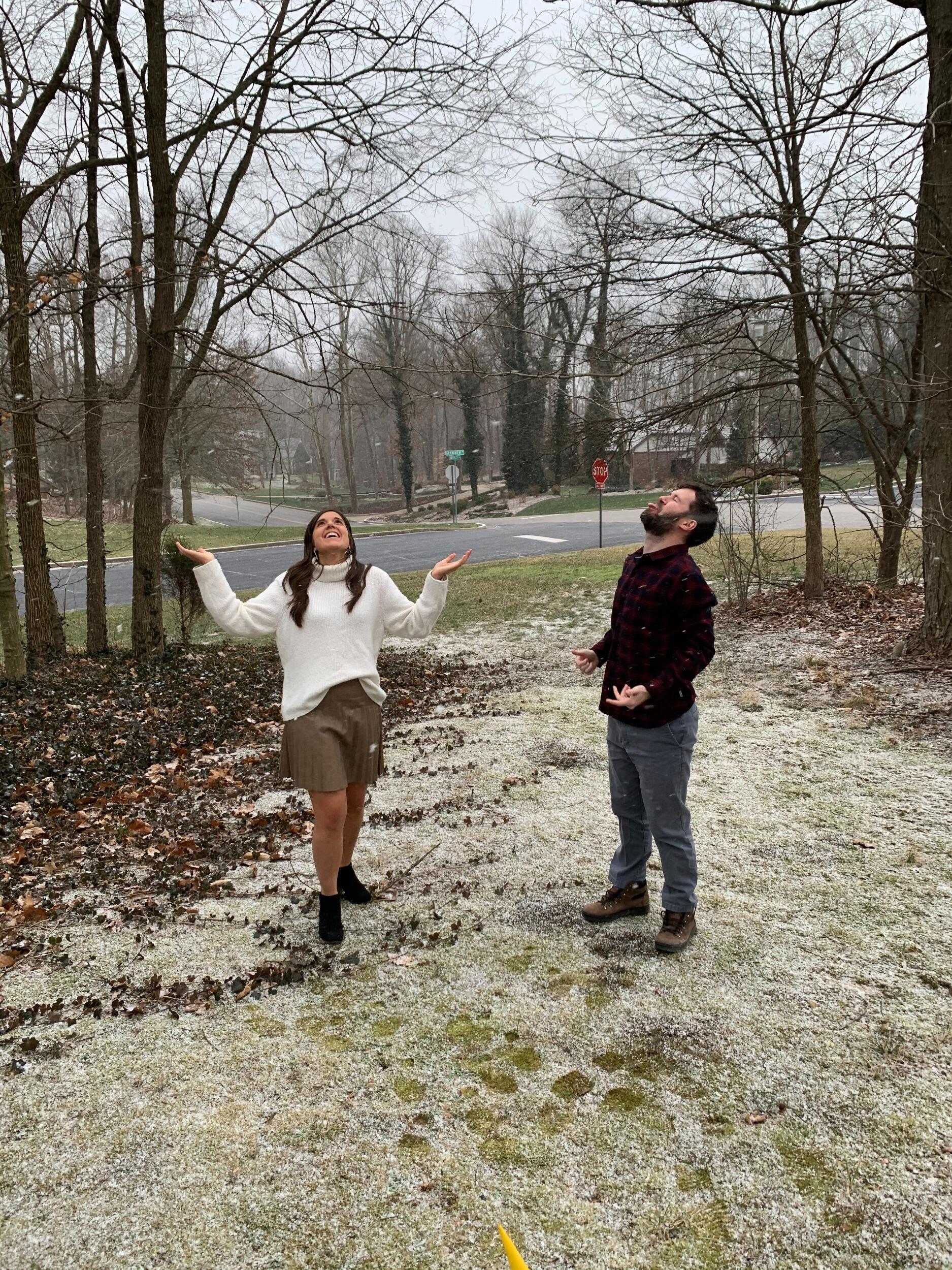 Cody's first White Christmas