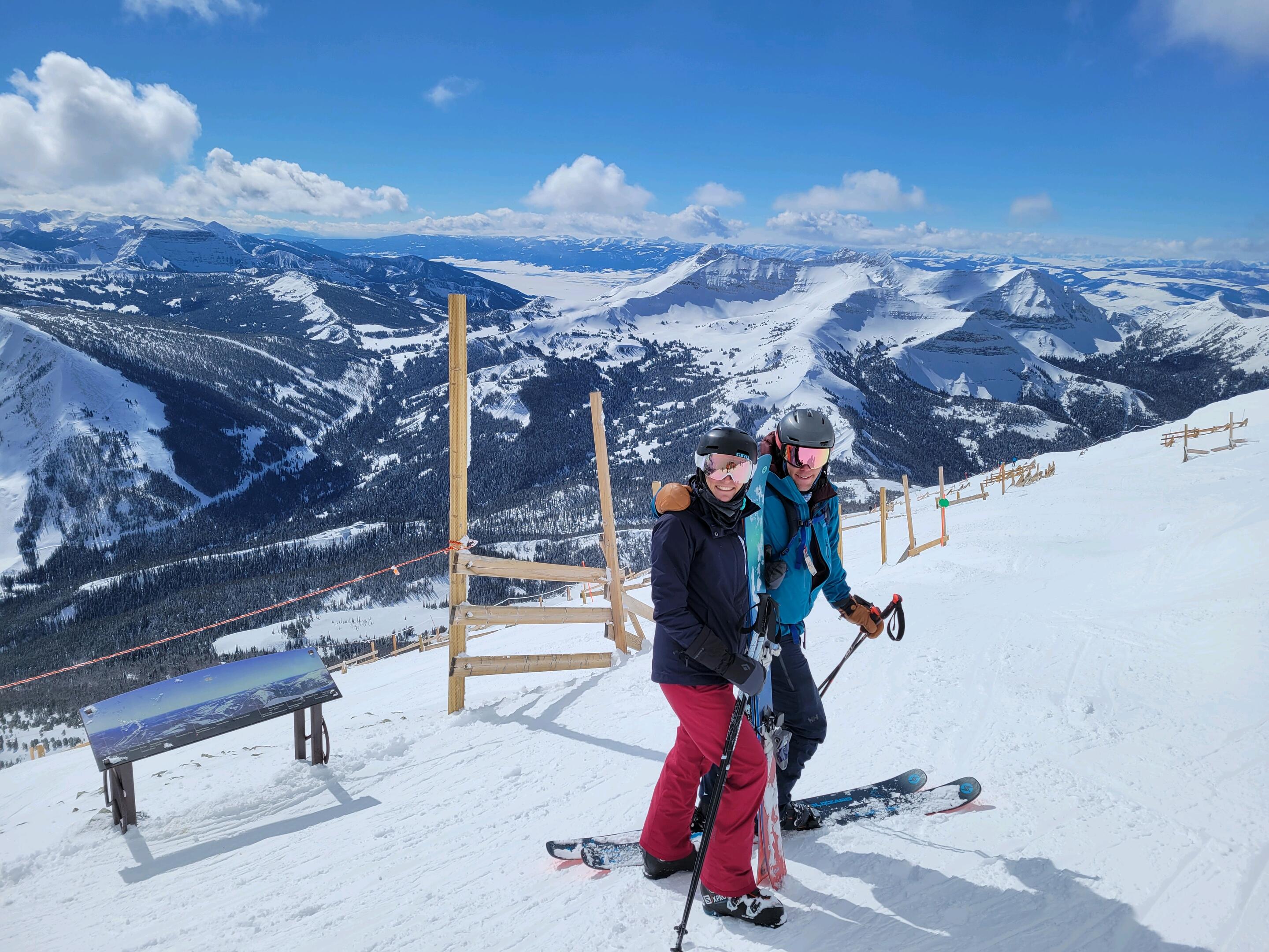 Big Sky, MT. One of our many ski trips!