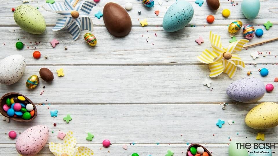 Easter Zoom Background