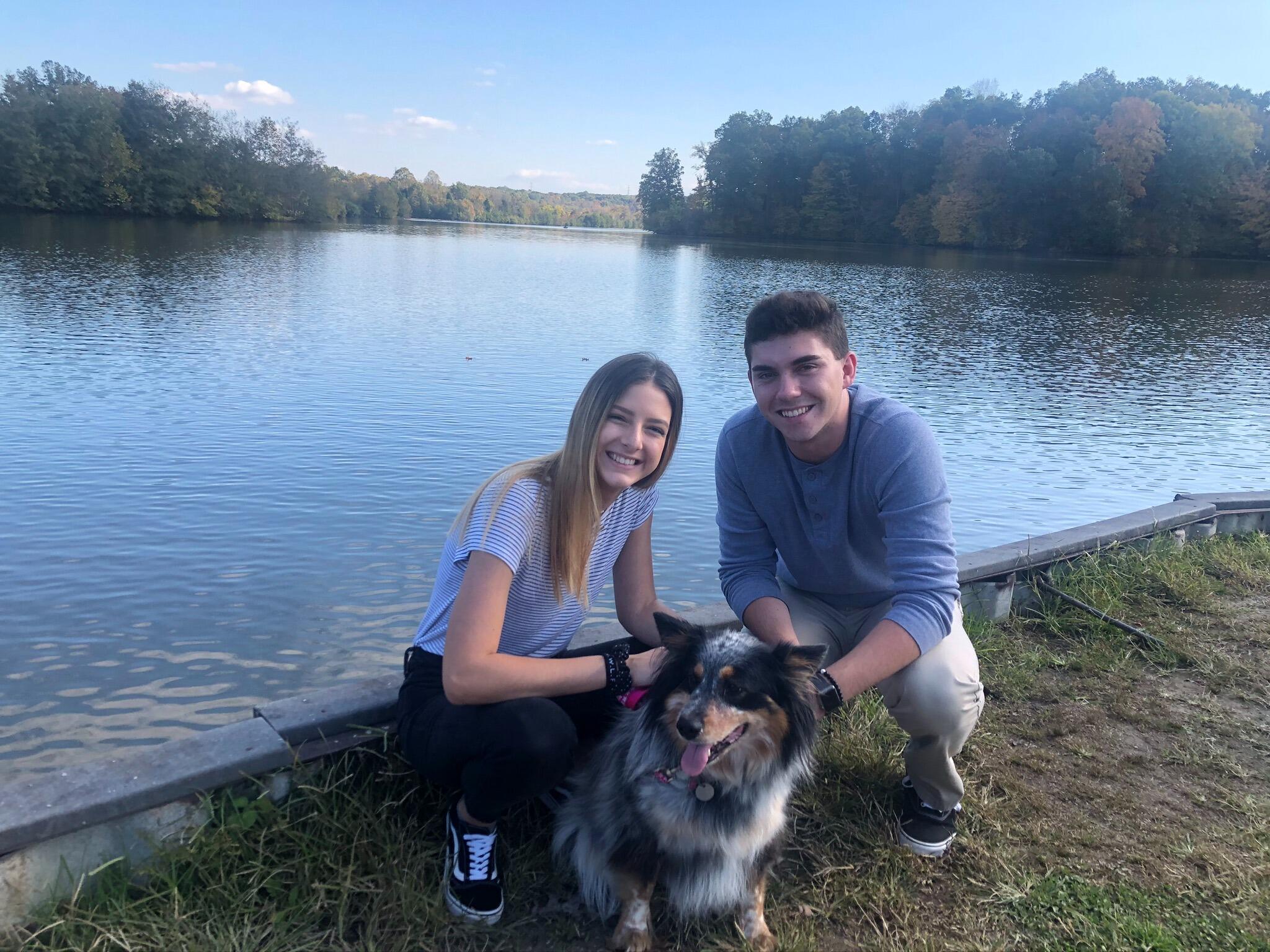 Even though we now spent most of our time over 300 miles apart, we still got to spend a few weekends back home together and make some in-person memories!