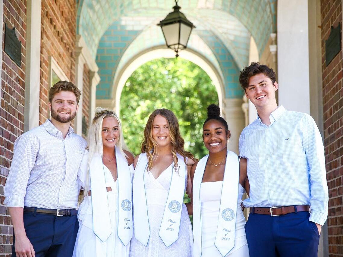 Some of the people that made UNC feel like home and supported our relationship!