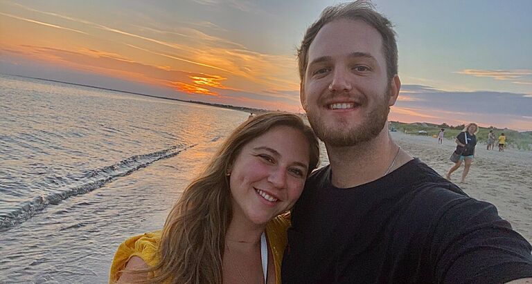 Once Jeremy moved to Delaware, they spend most of their time watching the sunsets on the Lewes beach, riding their bikes at the state park, and spending time on the water
