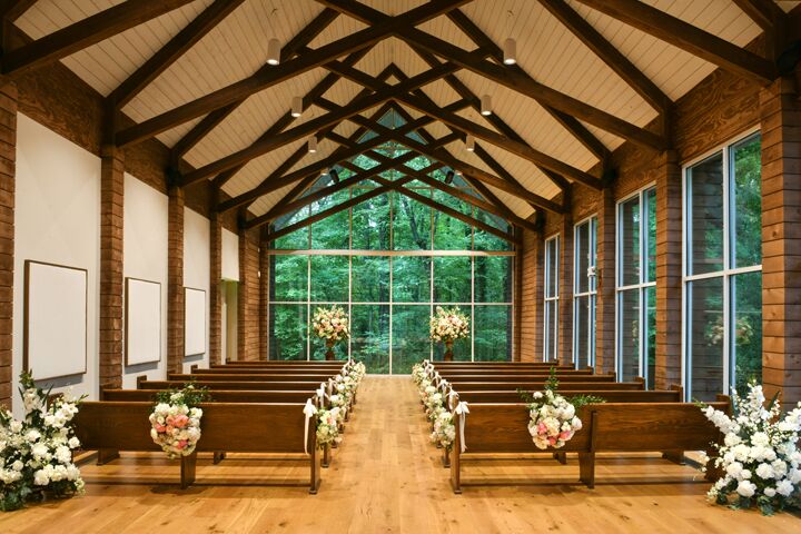Graceland's Chapel in the Woods Reception Venues The Knot