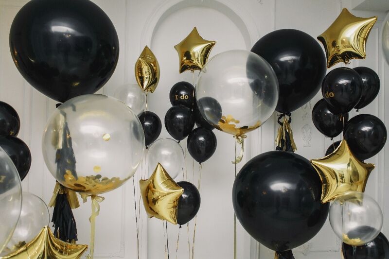 Oscar party idea - balloon decorator