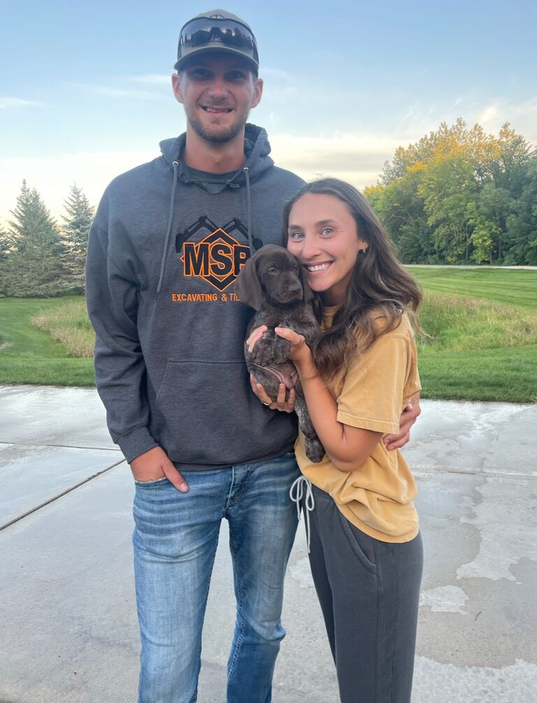 Brought our baby, Rip, home! 