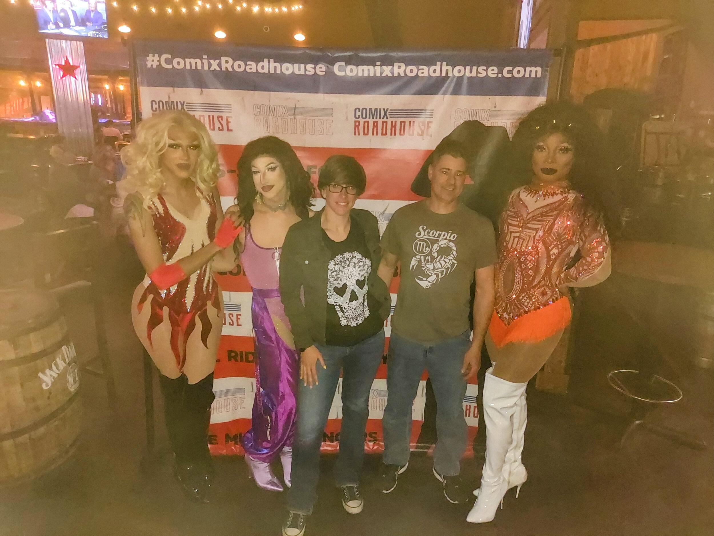 Mohegan Sun. We were hoping to leave winners like we did in Mississippi. No such luck, but we hit up a drag show