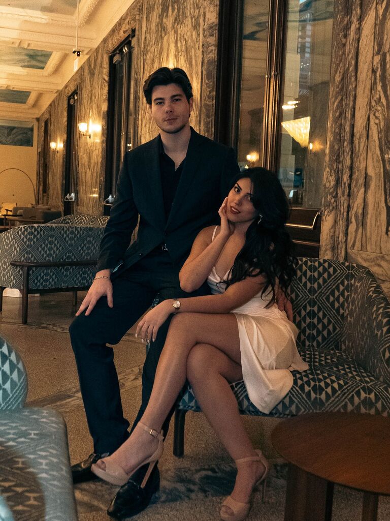 Made it Official- We just couldn’t wait any longer for our adventure together to begin. We’ve made sure to acknowledge this day every month since then to celebrate the milestones of time being together. This picture is from our very first photoshoot together. 