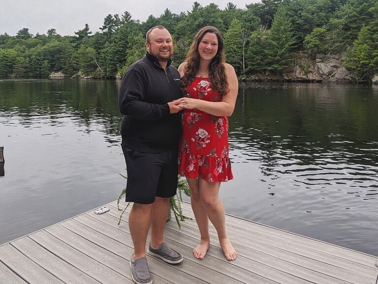 He asked…She said yes!