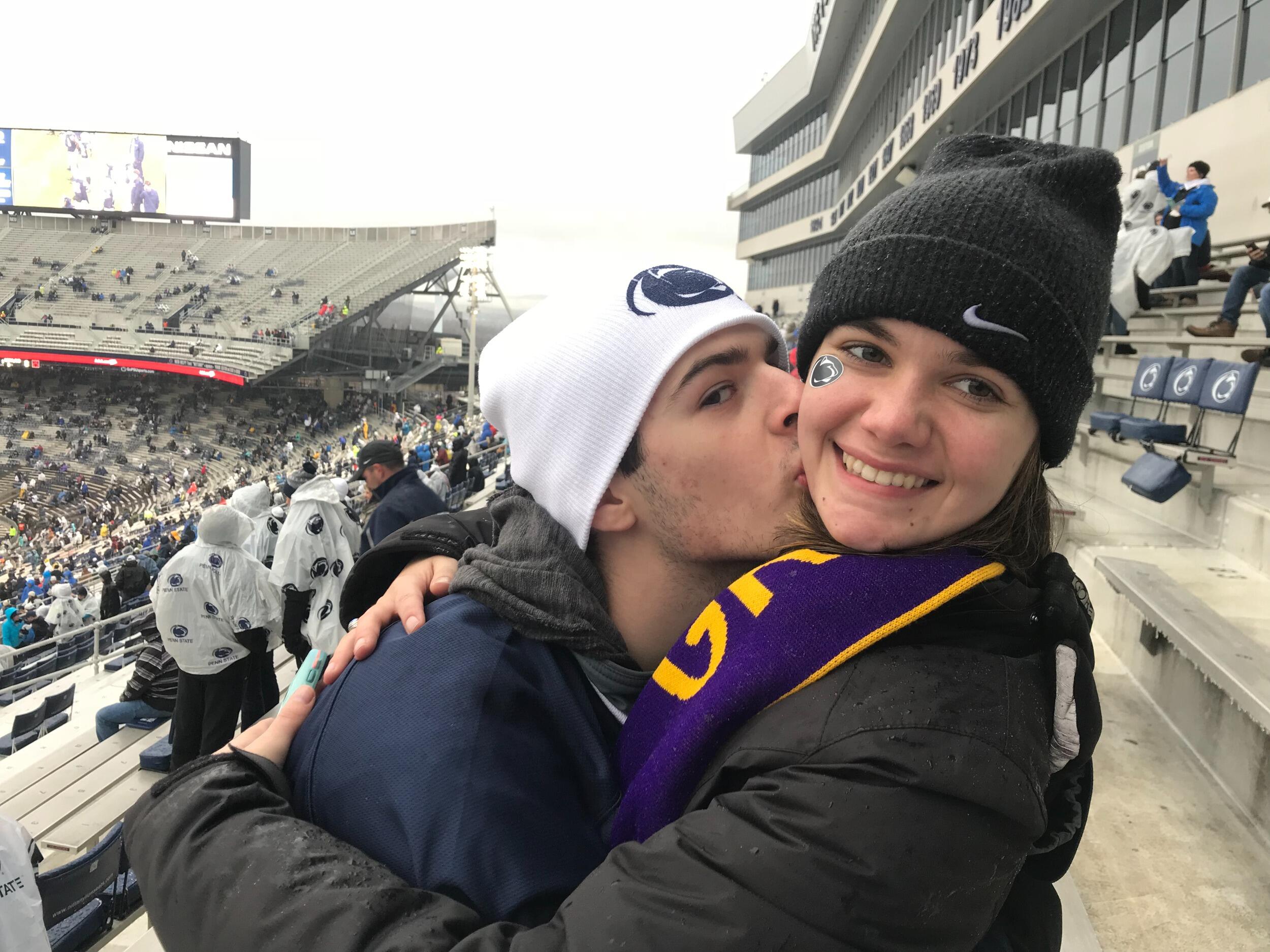 Our first Penn State game!