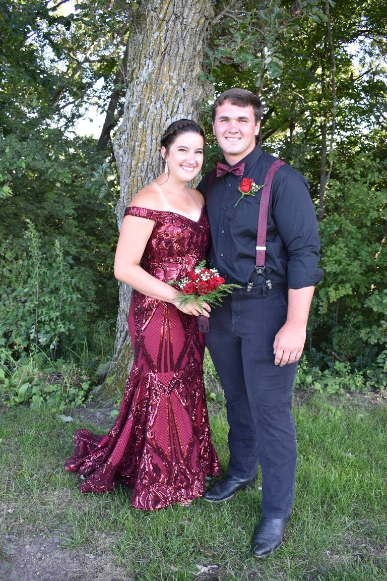 We "went to prom" in July after graduation due to the pandemic!