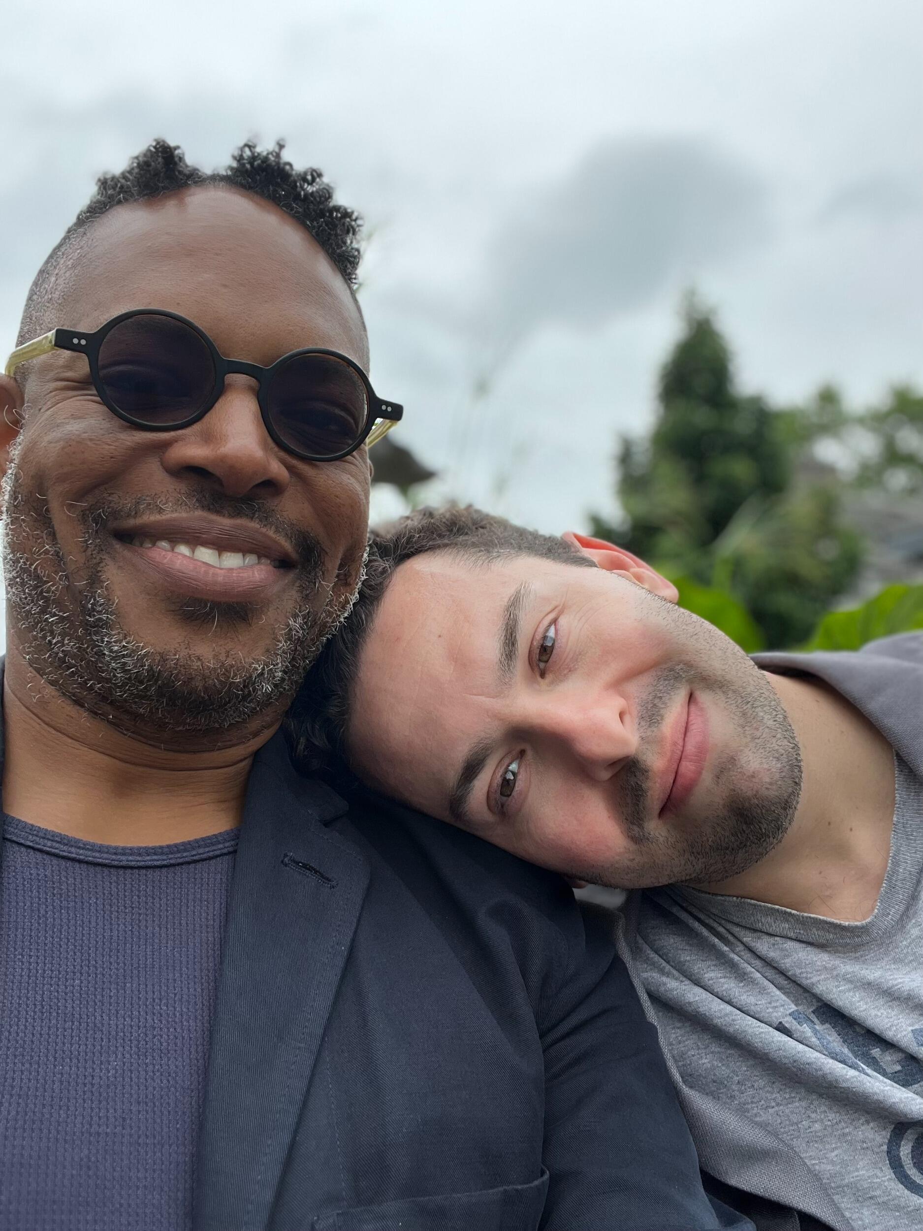 On a bench in Montreal...