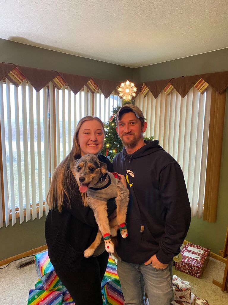 We had our first Christmas with Niko.