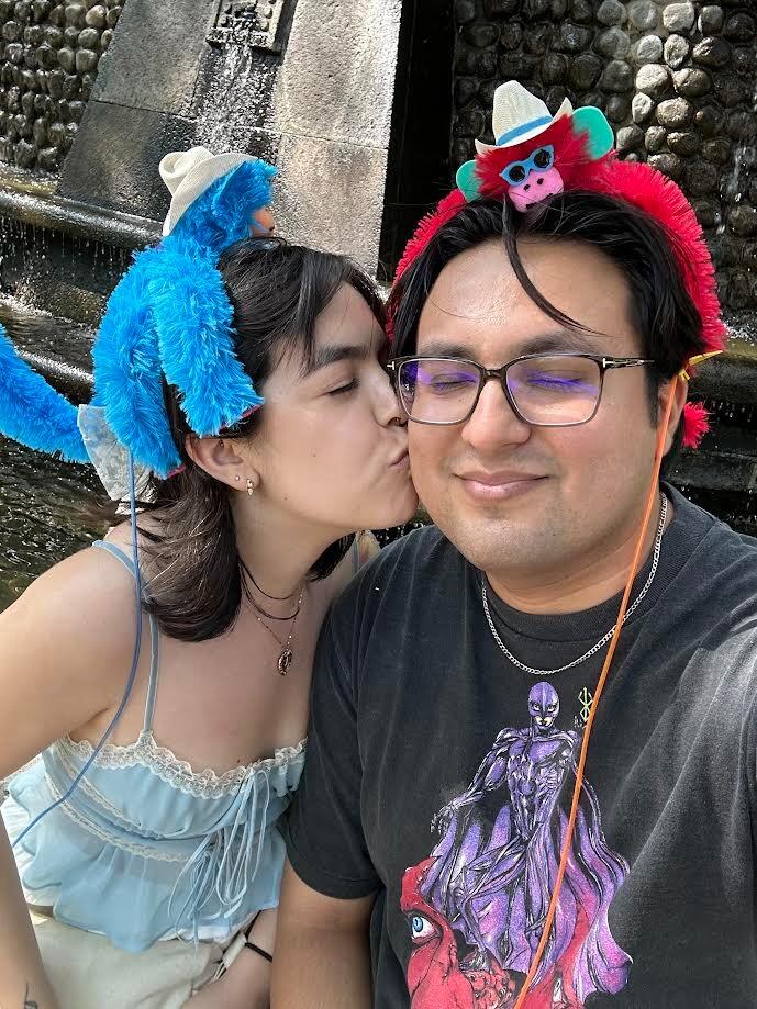 Mexico City trip with changitos on our heads :0