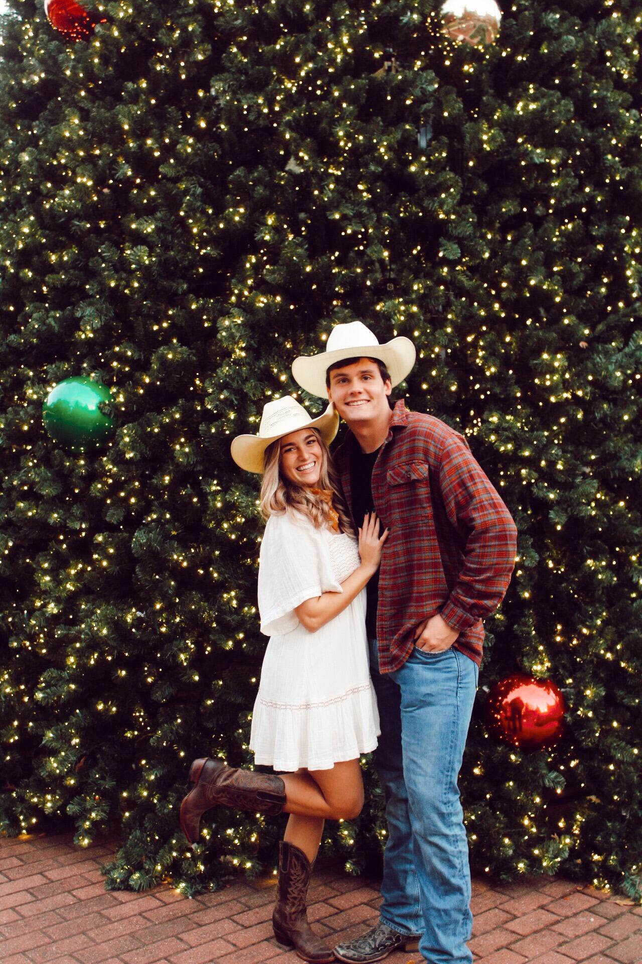 Christmas in Salado with Anna's sorority
