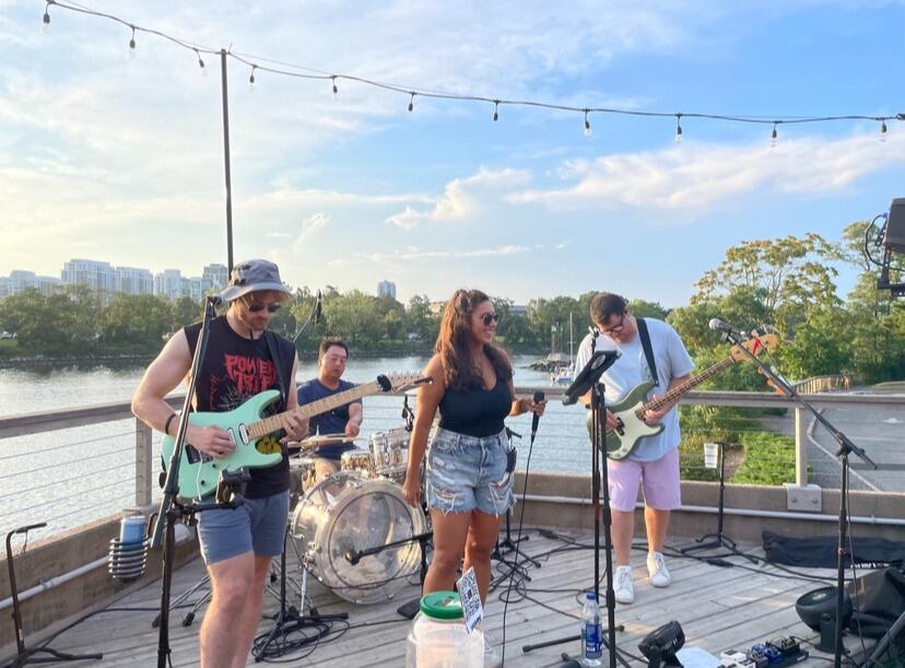 Ali's band needed a new guitar player and boy did she know a guy...