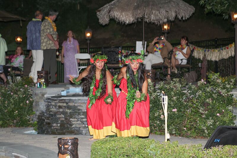 Hula Dancers Margaritaville Party