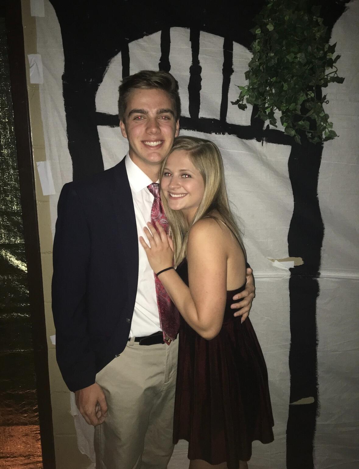 Our first date was the ever-classy Phi Psi Spring semi-formal. Back in the Phi Psi basement. Don't worry, Christian (Yes, that's Dobo's first name) took Anna on a real date after this but this was an incredible night. So incredible that we're not even sure if Purdue played in March Madness that night. If they did, they definitely didn't lose, right? 