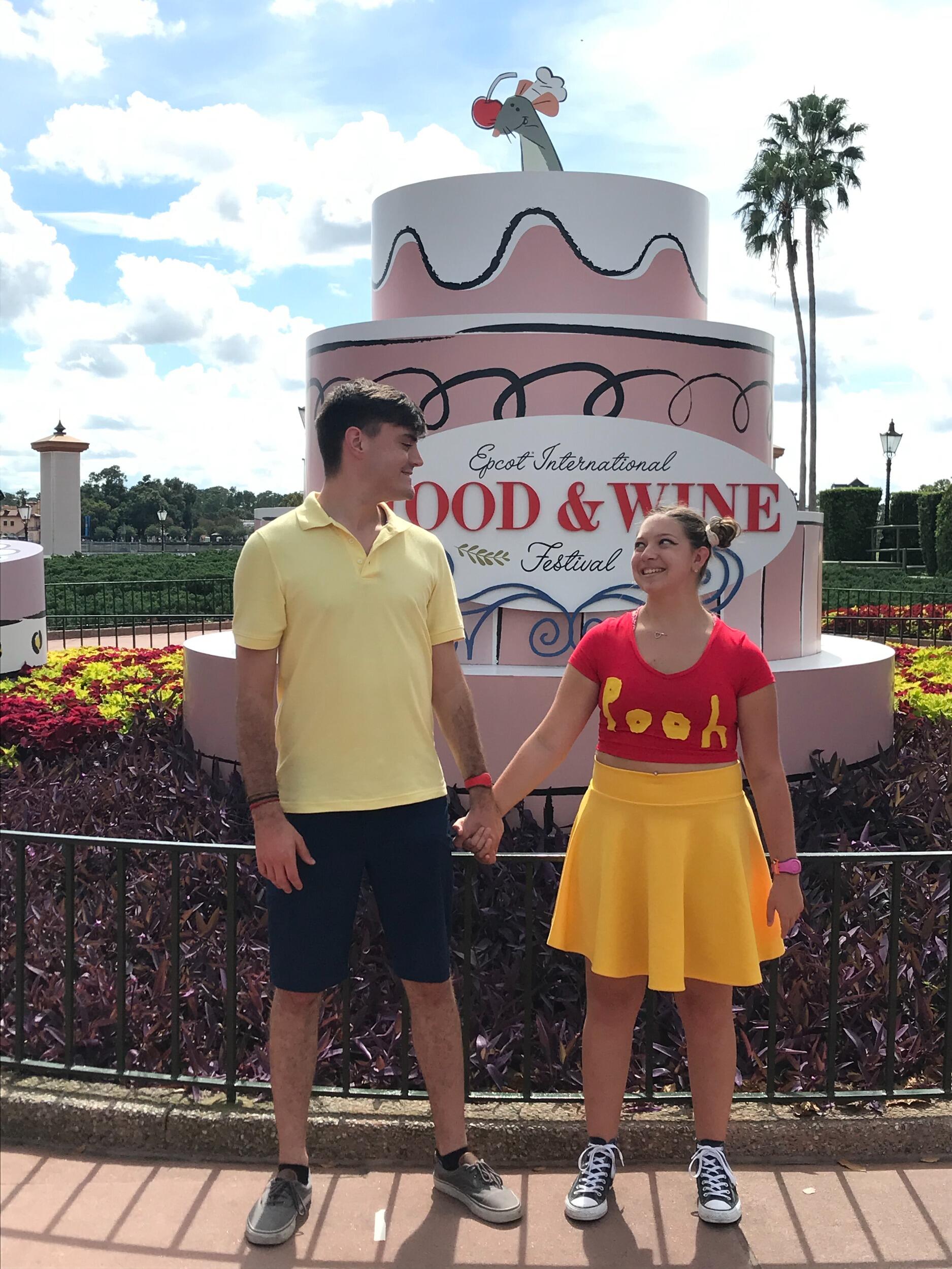 Halloween as Christopher Robin and Pooh!