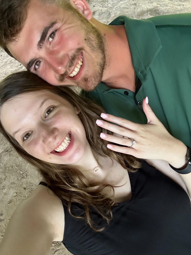 The day we got engaged