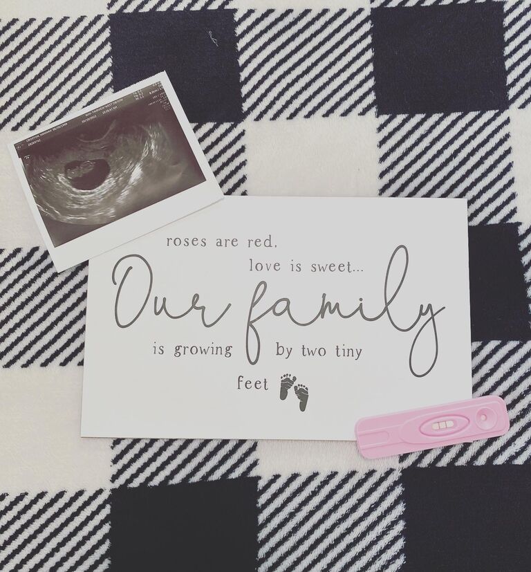 A few short months later God blessed us with another little miracle, a baby boy.