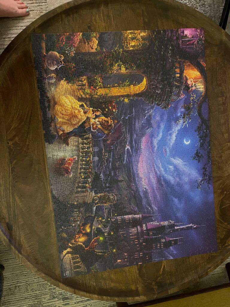 We finally finished our puzzle