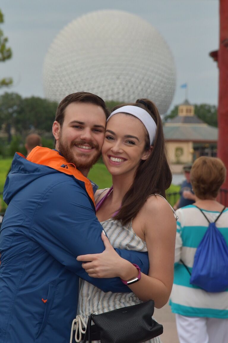 One of Annie's very first trips to Orlando 