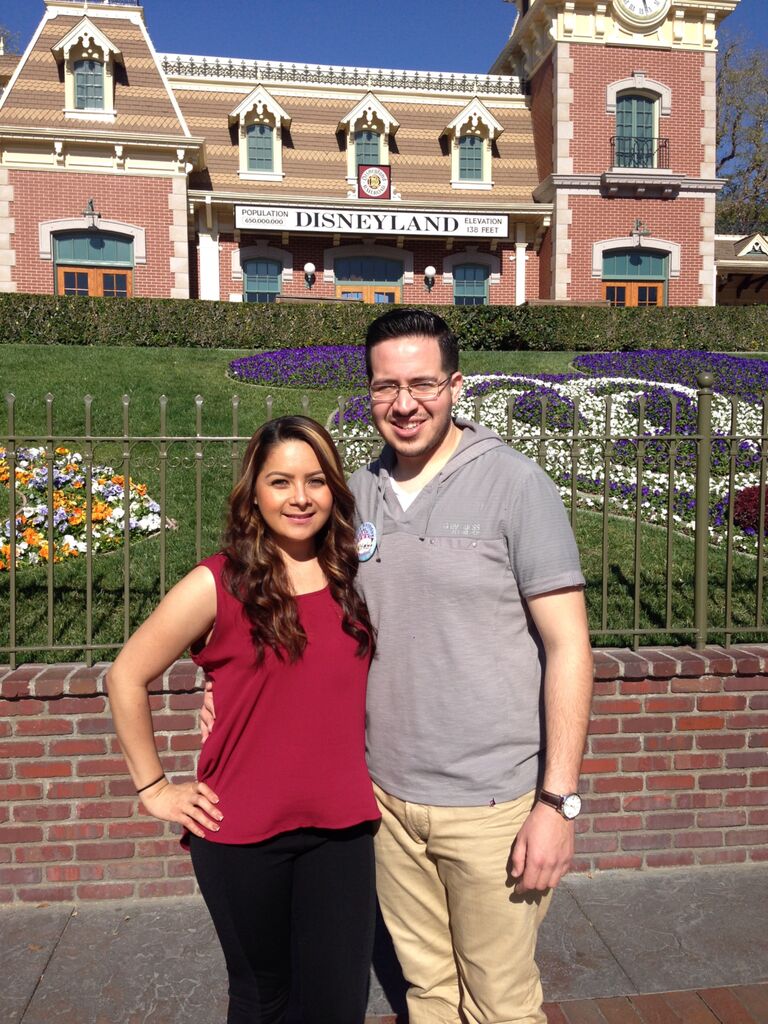 His first birthday with me. I surprised him with a trip to the happiest place on earth and an overnight stay at Paradise Pier Hotel now called Pixar Place Hotel (fun fact: he still has the complementary pen). 