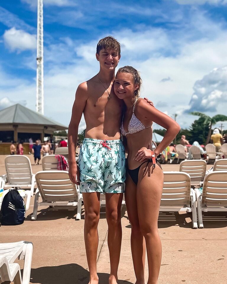 Wisconsin Dells with Desiree's family!