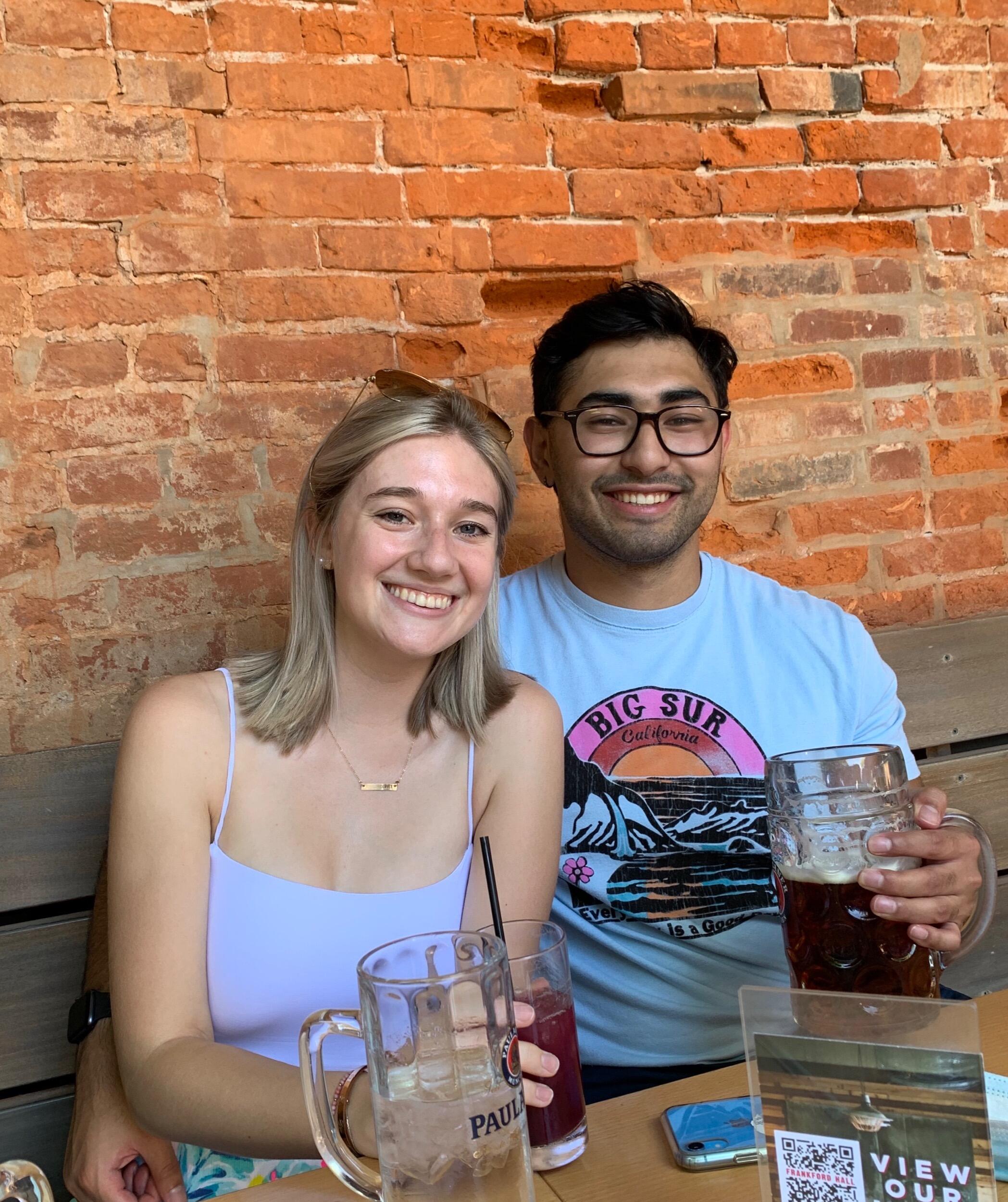We move into our first apartment together in Philly