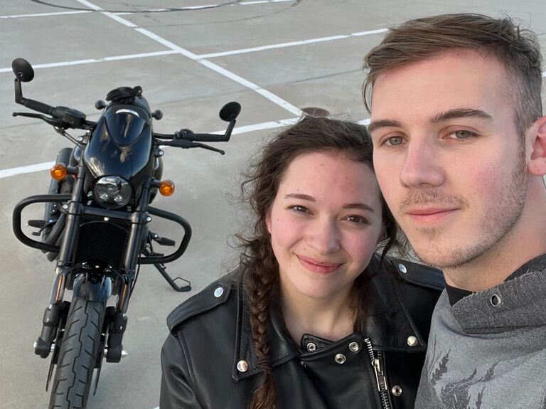 Preston would take me up to the light rail station and taught me how to ride a motorcycle. He inspired and encouraged me the entire way!