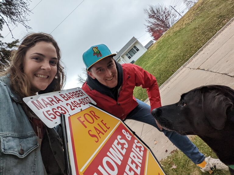We sold the green house and moved into our forever home!