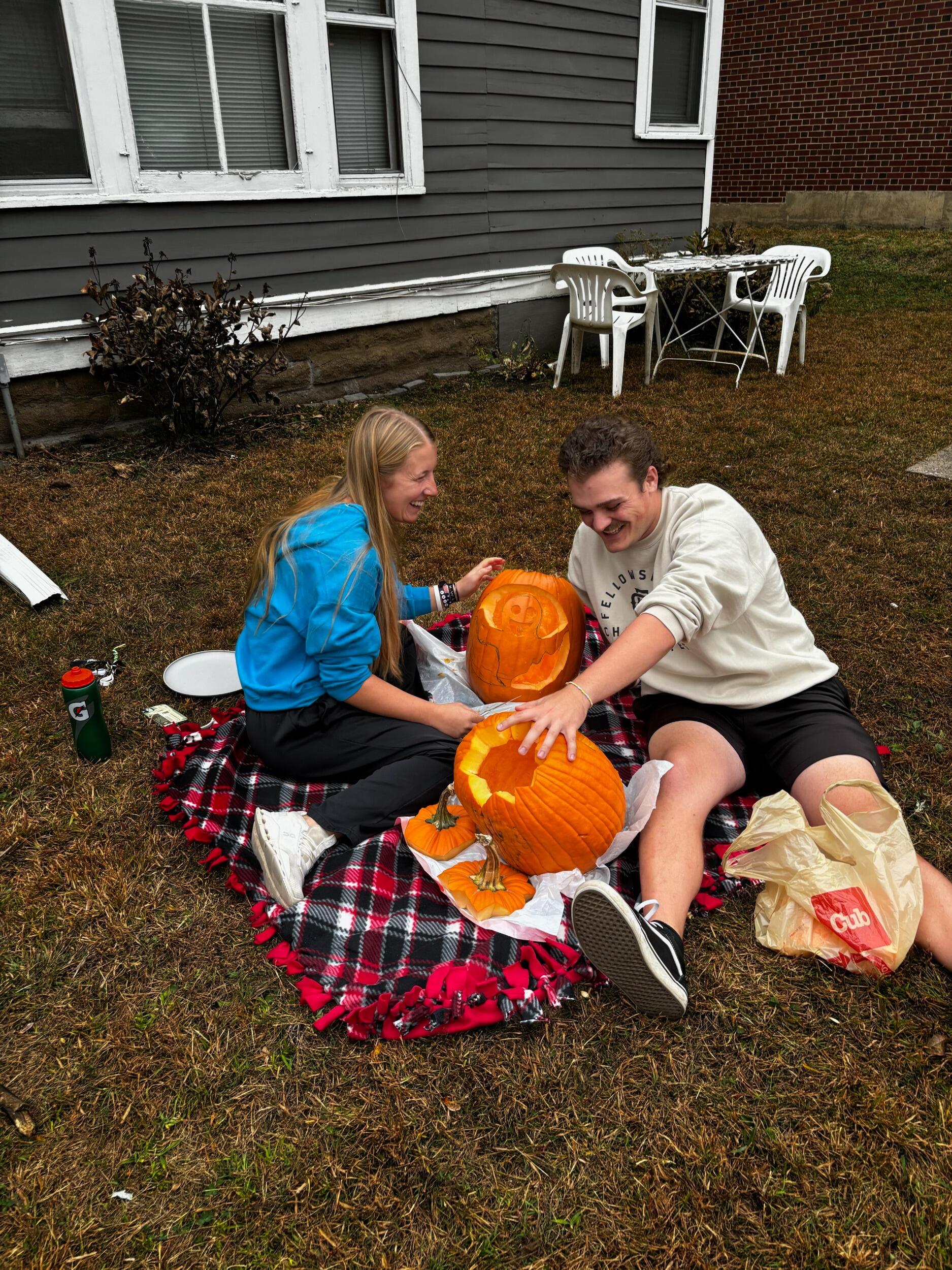 We love taking up crazy, messy projects together