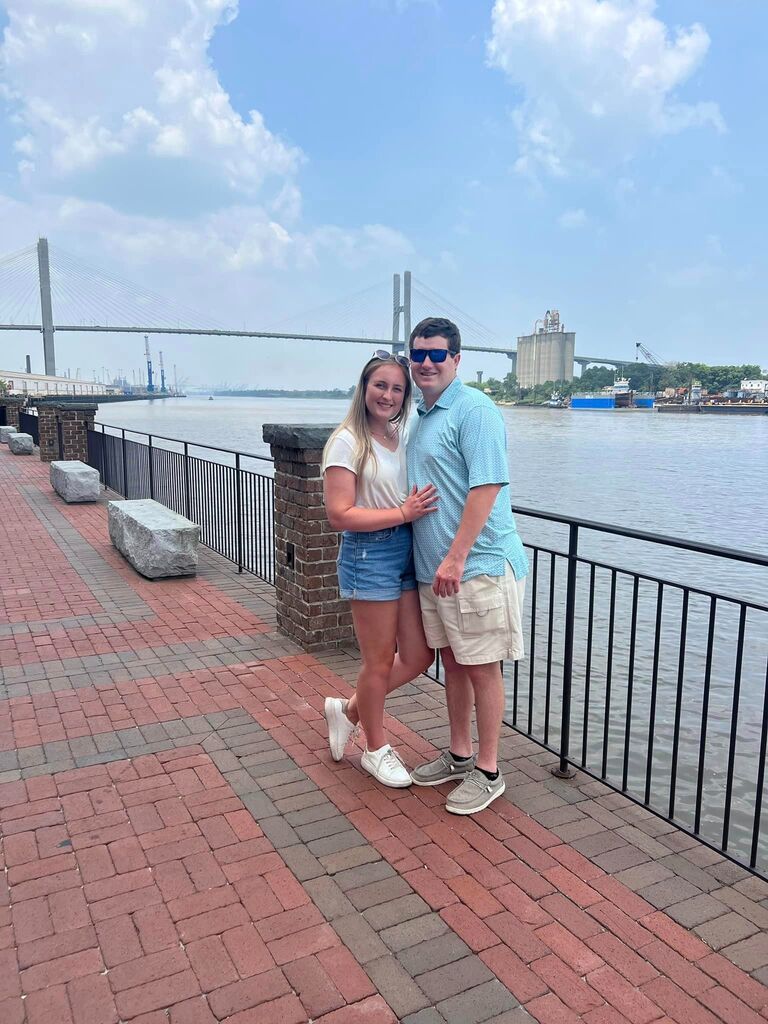 JD planned a trip to Savannah for my 22 birthday. He kept saying he had a big surprised planned. So, obviously I began to wonder if a proposal was on the horizon. The surprise ended up being my best friends and the four of us had an absolutely wonderful time. It was one of the best trips I have ever been on. When  I walked away from that weekend without a ring I was convinced the proposal wouldn't happen until next summer since we had discussed that I wanted it to happen in the summer time.