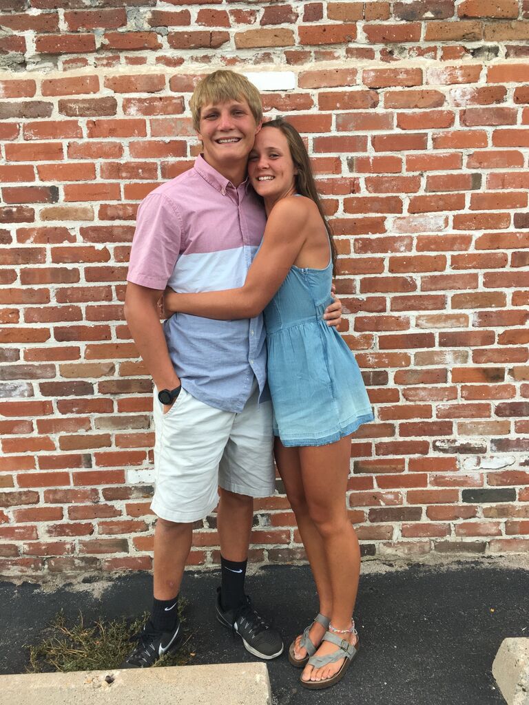 Dylan and I celebrated our 1 year anniversary. 