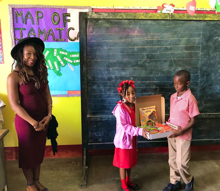 The Diverse Learner Foundation and Literate Minds Donation to Joseph's Childhood School, Sunbury Primary School, Clarendon Jamaica, The Diverse learner Foundation was born on this day.