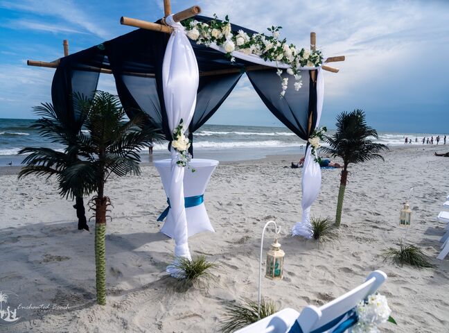 enchanted beach wedding