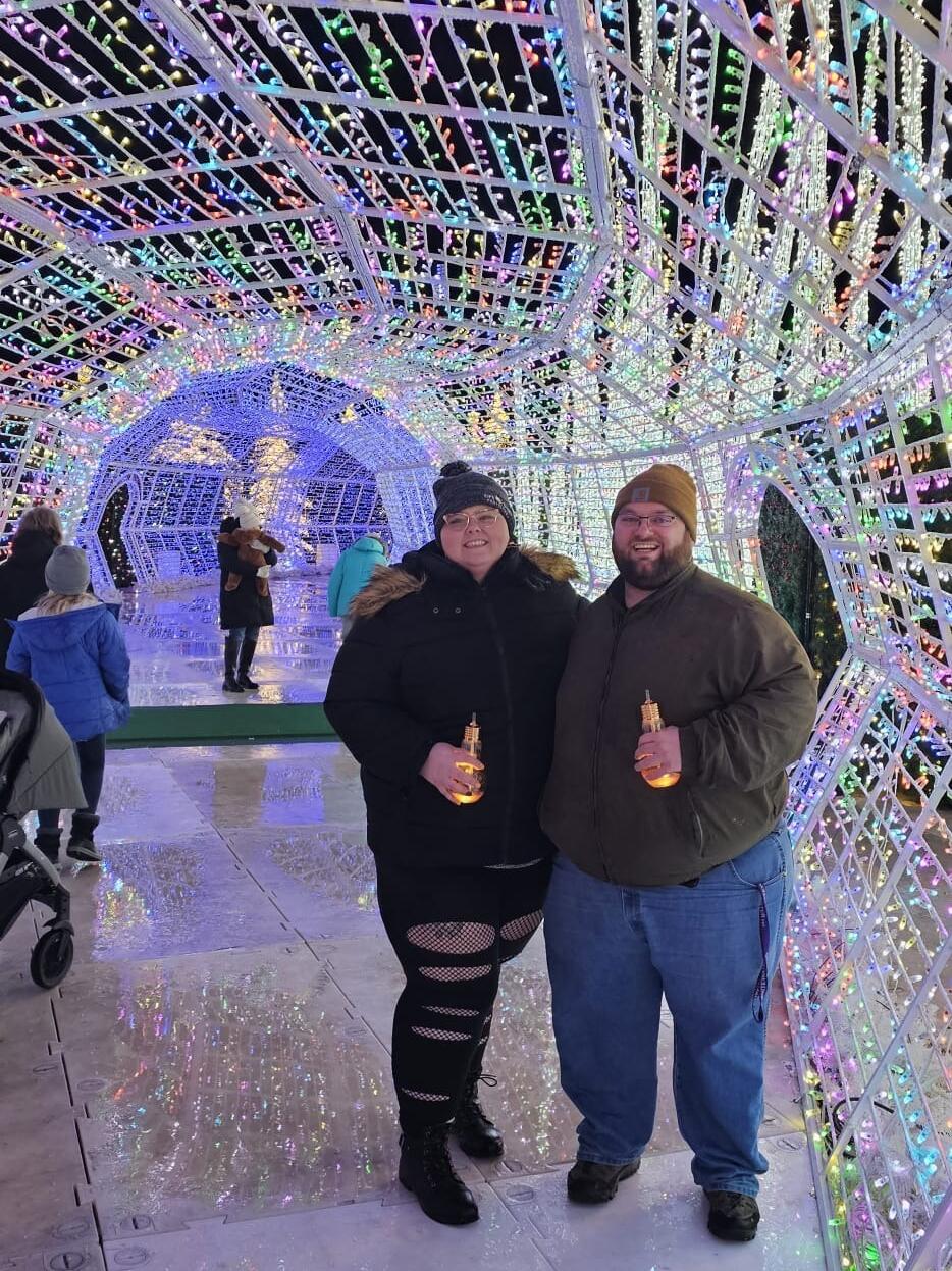 Enchant Christmas light experience to get in the holiday spirit!