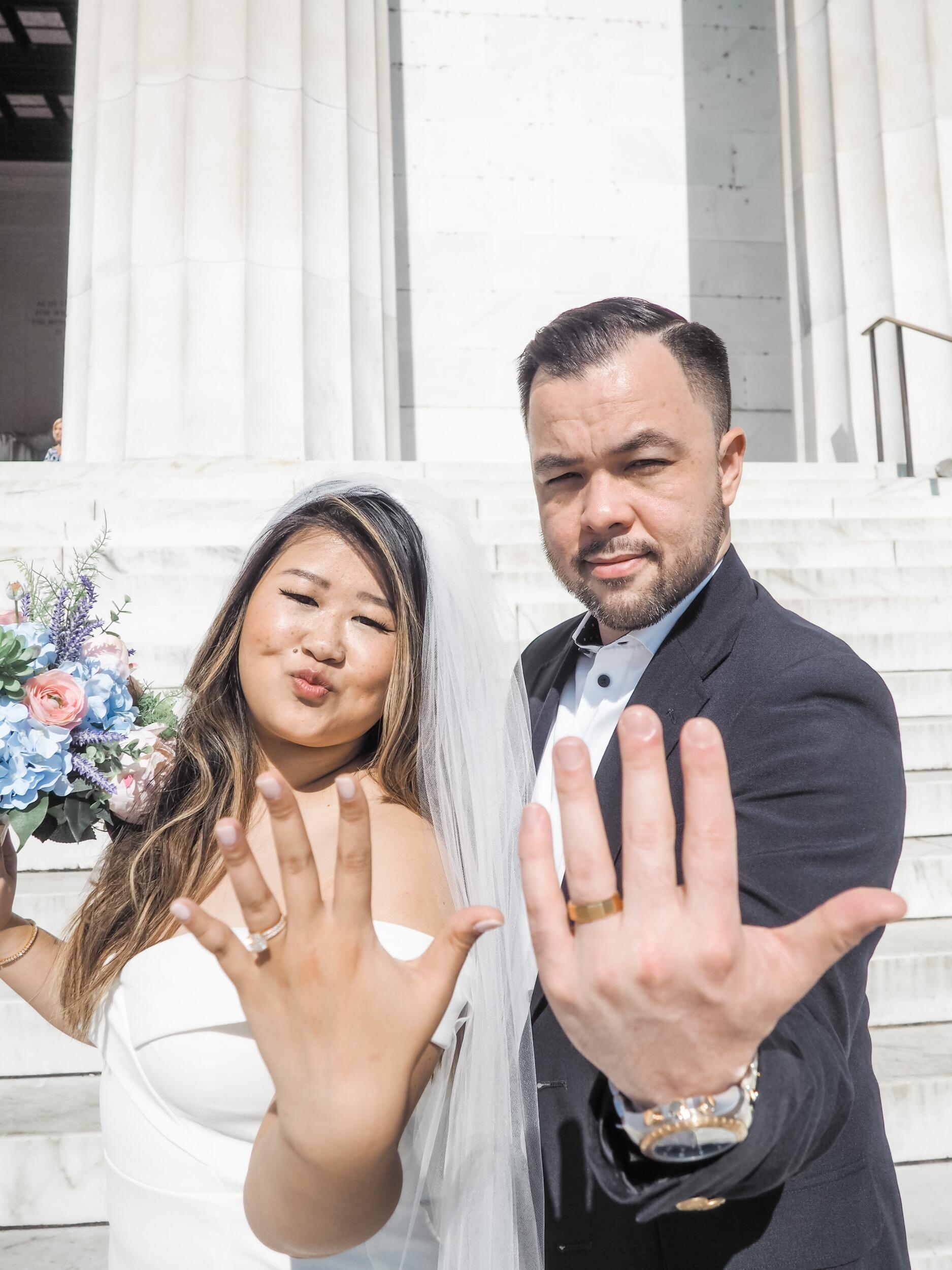 #MARRIED • lincoln memorial, washington dc