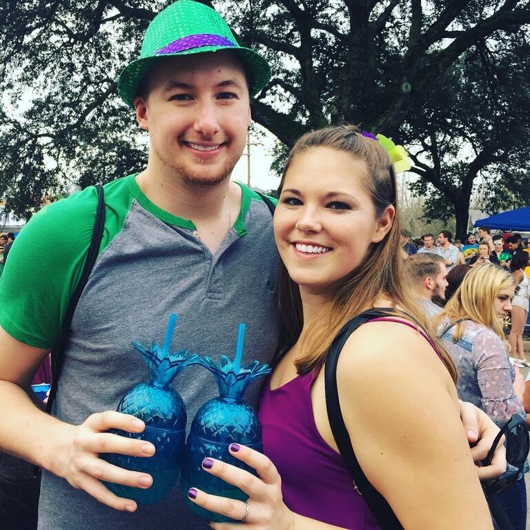 We celebrated Louisiana style by attending Mardi Gras for the first time.