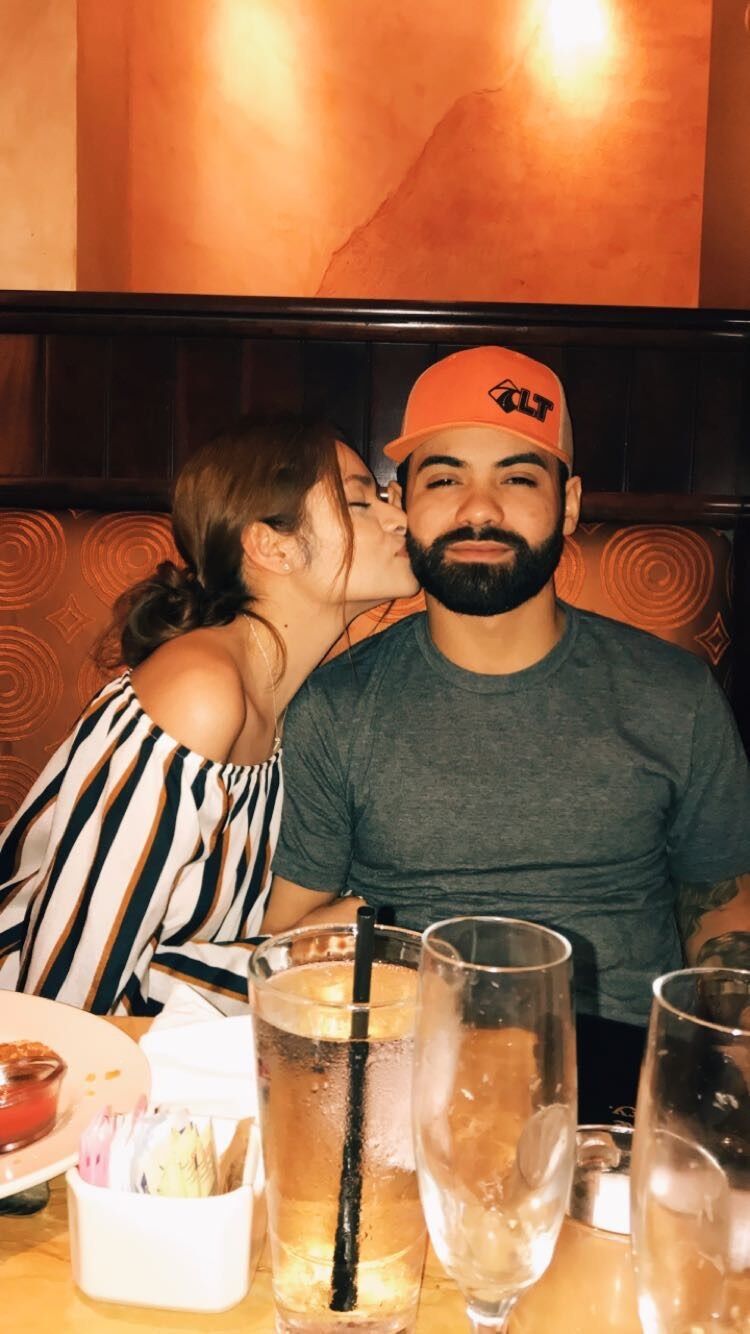 We met for the first time on April 19th in 2019. We played movie after movie but spent most of our time talking and flirting, we had an instant connection.
We spent every day we could together & soon the days turned into weeks and weeks quickly turned into months and months have turned into years.