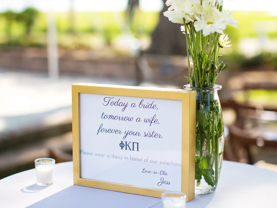 Our Favorite Ways to Include Sorority Traditions in Your Wedding
