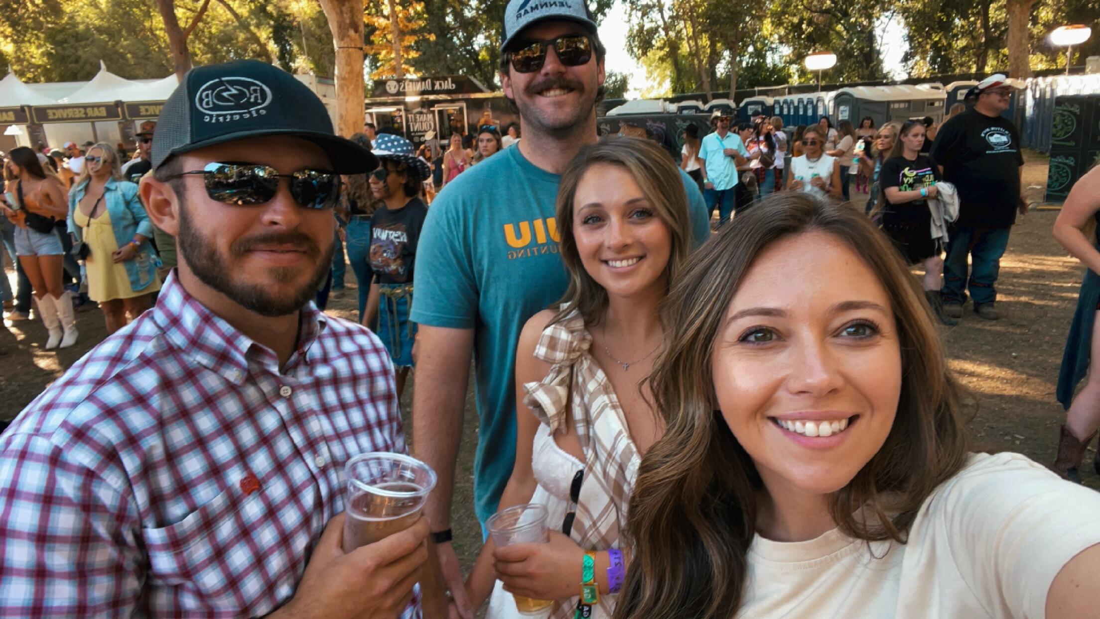 Rylie and Emily continued to convince Conner that concert season is "almost" as important as hunting season.