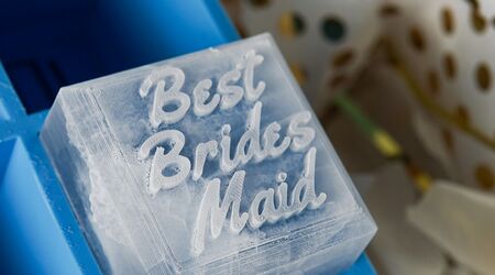 Wedding Monogram Ice Cubes - Event Letter Molds