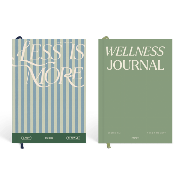 Productivity planner and wellness journal maid of honor gift
