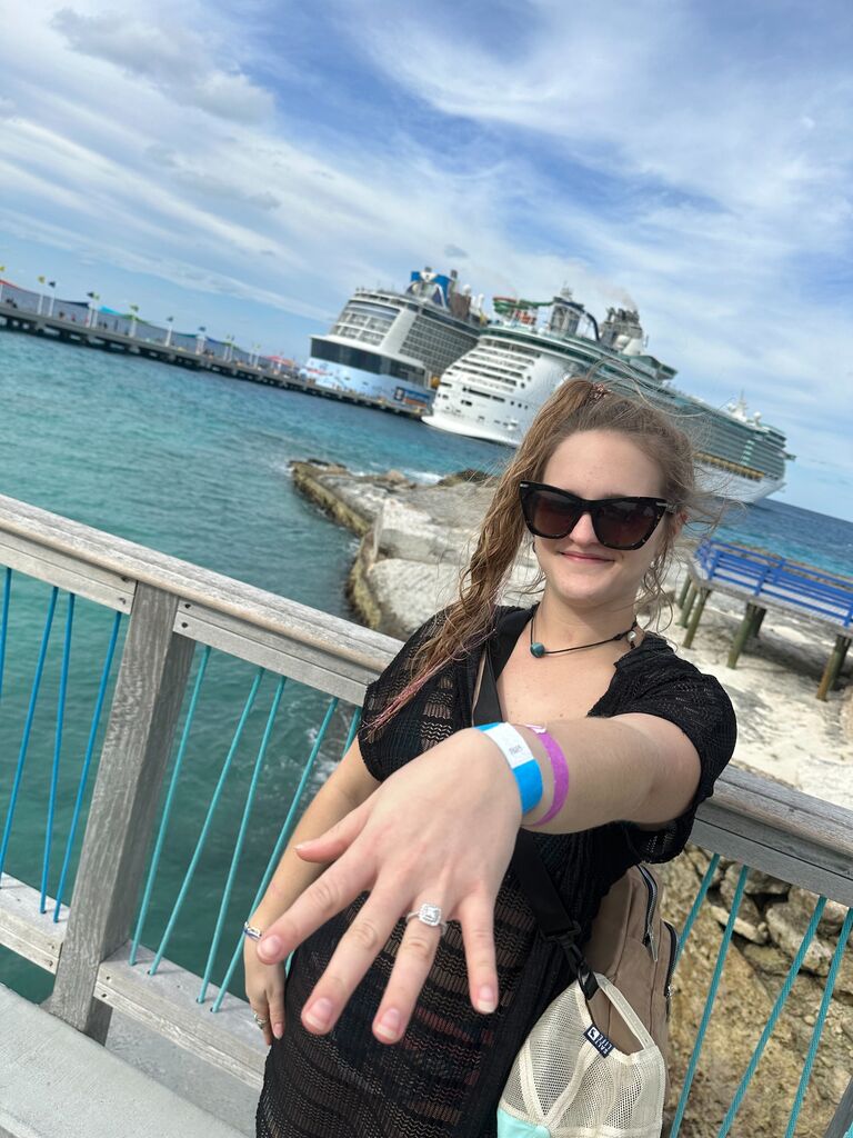 She said yes! 
