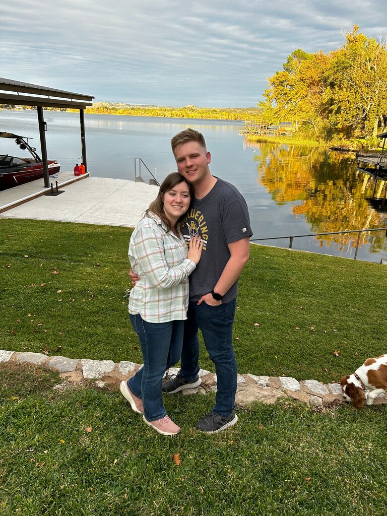 Daniel and Emily spent Thanksgiving with Daniel's family. Emily was able to meet all of Daniel's extended family. 