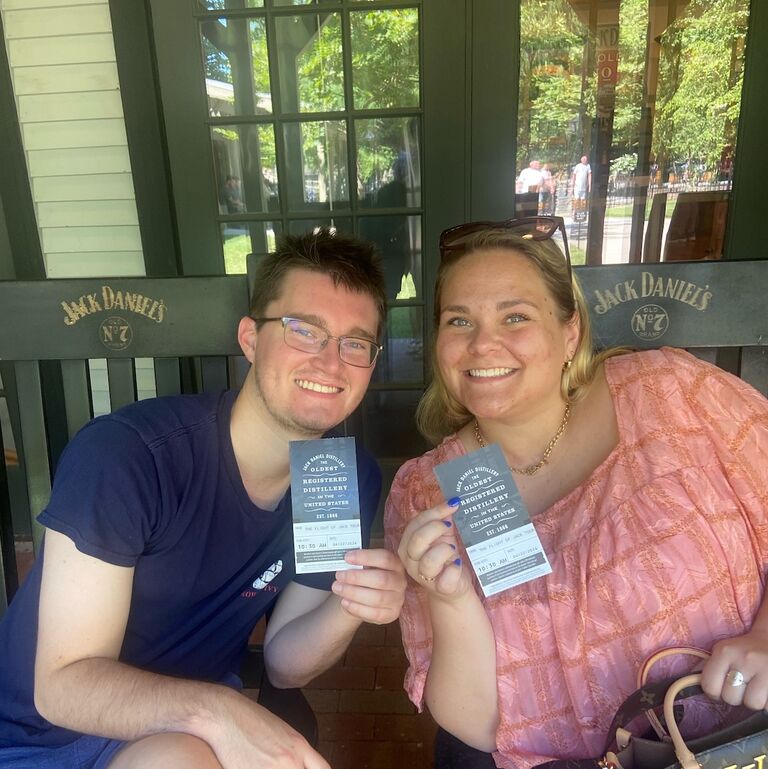 We went on a tour of the Jack Daniels Distillery. Zoe learned she CANNOT shoot a whiskey and much prefers a fruity little drink.